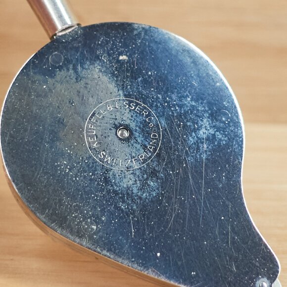 Vintage Keuffel & Esser Dial Indicator / Measuring Scale / Stainless / w/ Box - Picture 5 of 8